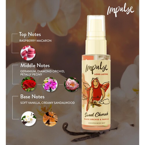 Impulse Sweet Cherub Body Mist