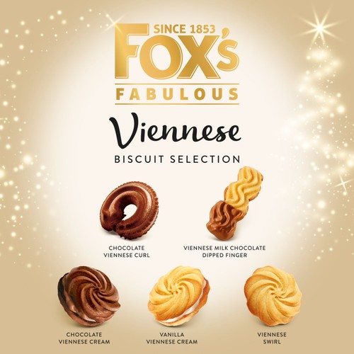  Fox's Biscuits Viennese Biscuit Selection 350g