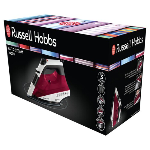 Russell Hobbs    22520 Auto Steam Iron Red