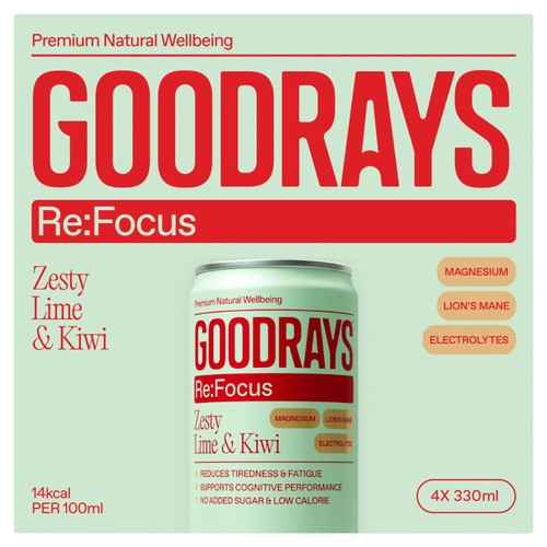 Goodrays Refocus Zesty Lime Kiwi