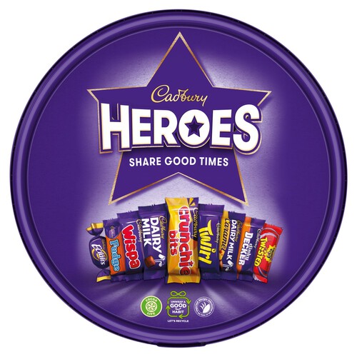 Cadbury Heroes Chocolate Sharing Tub