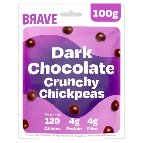 Brave Crunchy Chickpeas Dark Chocolate