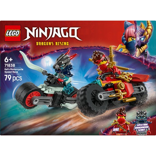 LEGO NINJAGO Kai's Motorcycle Speed Race Set 71838 - Morrisons