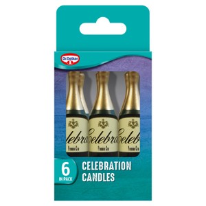Dr. Oetker 6 Celebration Candles
