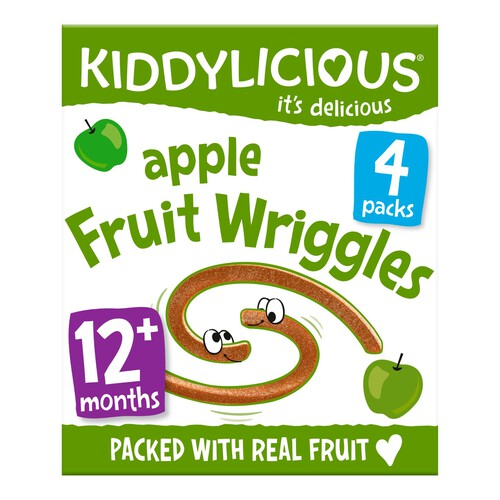 Kiddylicious Apple Wriggles Baby Snacks