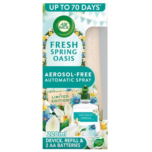 Airwick 24/7 Active Fresh Autospray Kit Fresh Spring Oasis