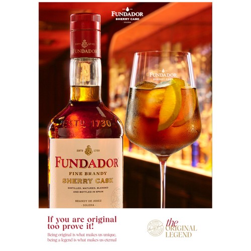 Fundador Fine Brandy Sherry Cask 1L