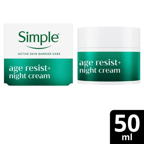 Simple Face Cream Age Resist+ Night 50ml