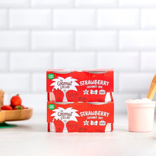 The Coconut Collaborative Dairy Free Kids Yoghurt Strawberry 