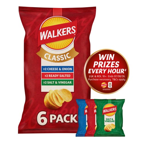 Walkers Classic Variety Multipack Crisps 