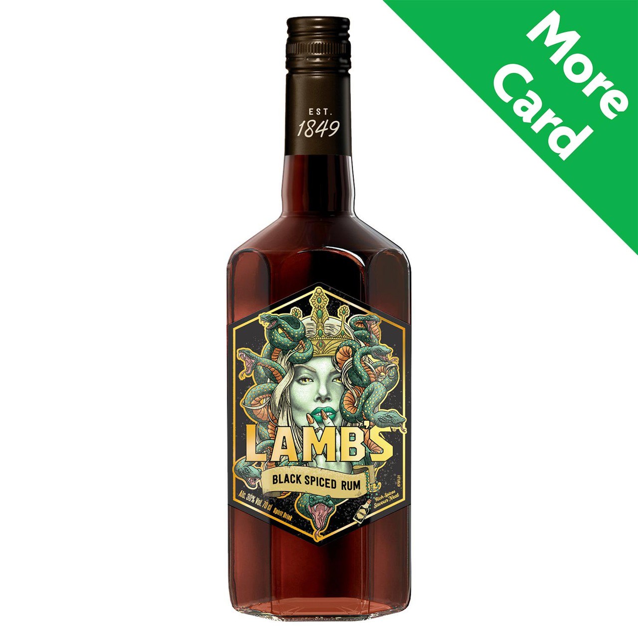 Lamb's Black Spiced Rum 70CL