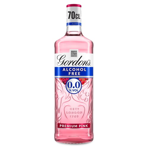 Gordon's Premium Pink Alcohol Free Spirit 0% vol 