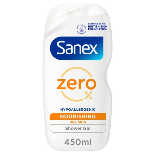 Sanex hypoallergenic nourishing shower gel