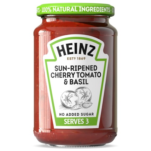 Heinz Cherry Tomato & Basil Italian Pasta Sauce 350g
