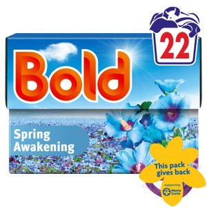 Bold Laundry Detergent Liquid Pod Spring Awakening 22 Washes