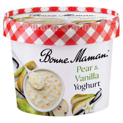 Bonne Maman Yoghurt Pear & Vanilla 450g