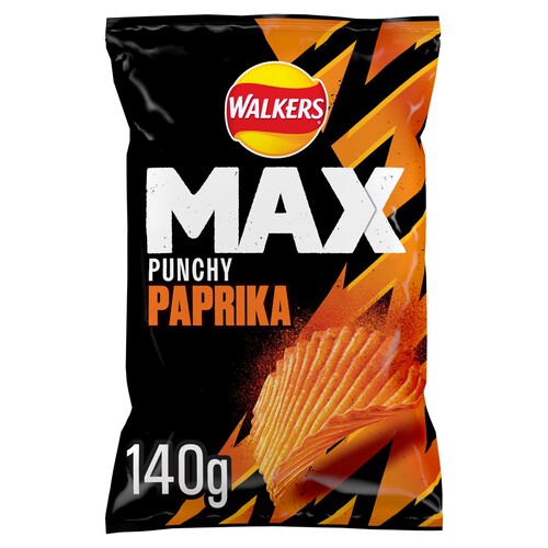 Walkers Max Paprika Sharing Crisps