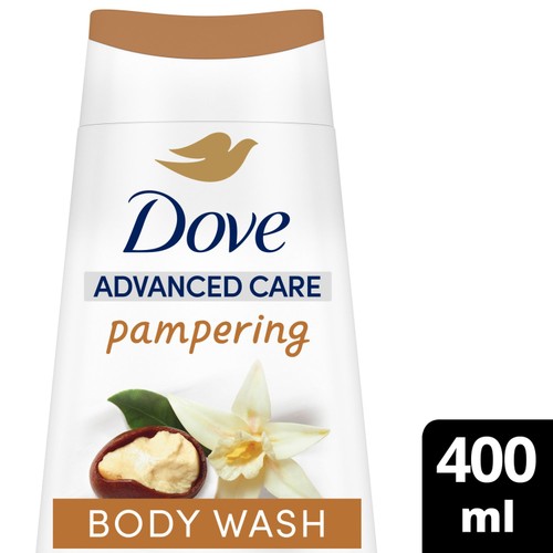 Dove Pampering Advanced Body Wash Shower Gel Shea & Vanilla  400ml