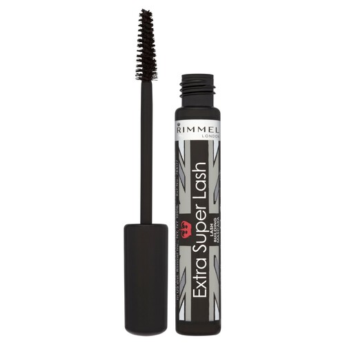 Rimmel London Extra Super Lash Mascara Black Black