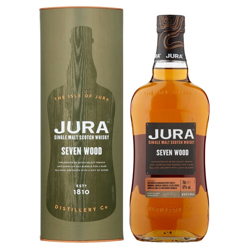 Jura Seven Wood Single Malt Scotch Whisky (Abv 40%)