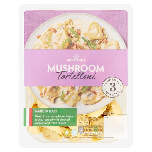 Morrisons Mushroom Tortelloni