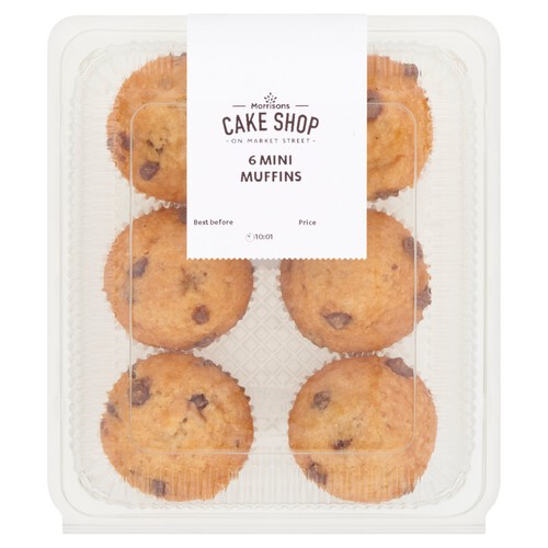 Morrisons 6 Mini Muffins