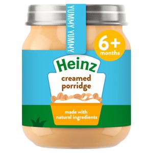Heinz Creamy Oat Porridge Baby Food Jar 6+ Months