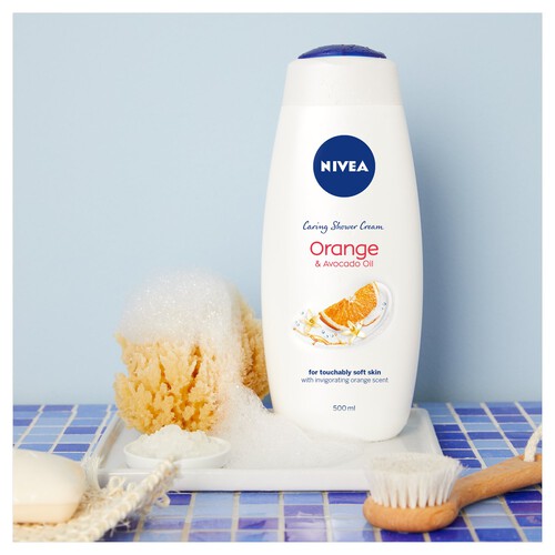 NIVEA Orange & Avocado Oil Shower Cream