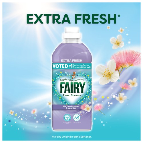 Fairy Fabric Conditioner Silk Tree Blossom Jasmine  59 Washes