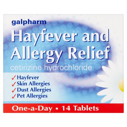 Galpharm Cetirizine 10Mg Tablets 14Pk