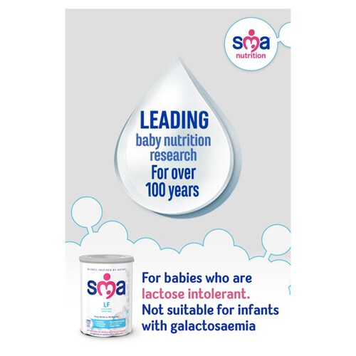 SMA Lactose Free Baby Milk Formula From Birth