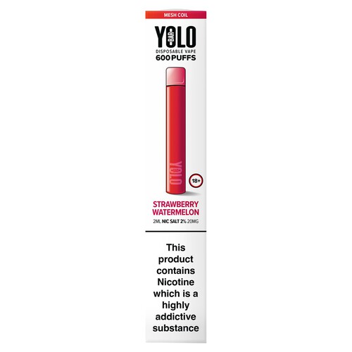 Yolo Bar Strawberry Watermelon 20mg