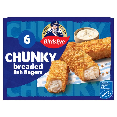 Birds Eye 6 Chunky Breaded Fish Fingers