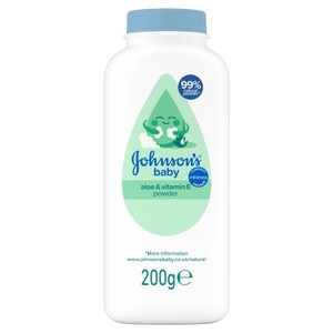 Johnsons Baby Aloe & Vitamin E Natural Powder