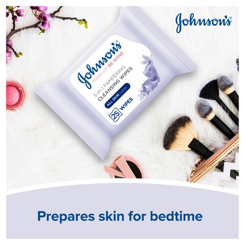 Johnson's Face Care Pampering Face Wipes