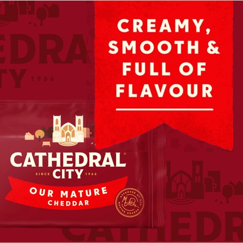 Cathedral City British Mature Cheddar Cheese 550g