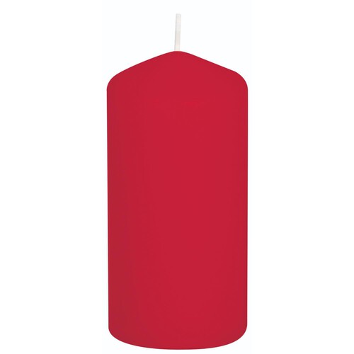 Nutmeg Home Red Pillar Candle Medium 60 x 130mm