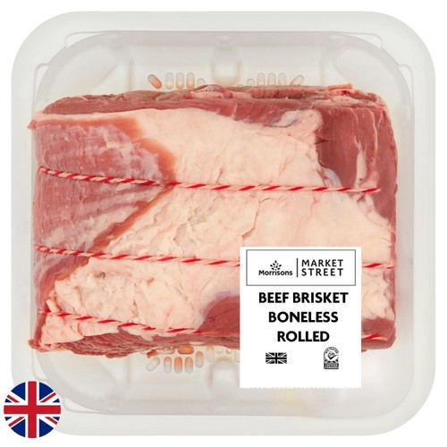 Morrisons British Brisket Boneless Rolled Joint 1.35kg