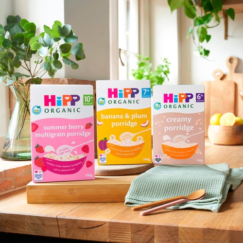 Hipp Organic Banana And Plum Porridge Morrisons Online Groceries