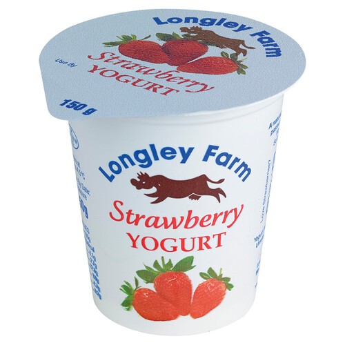 Longley Farm Strawberry Yogurt