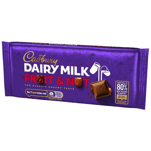 Cadbury Dairy Milk Chocolate Fruit & Nut Bar