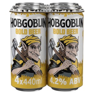 Hobgoblin Gold Ale Can Beer Multipack