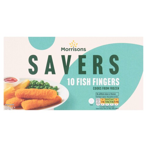 Morrisons Savers Fish Fingers 10 Pack