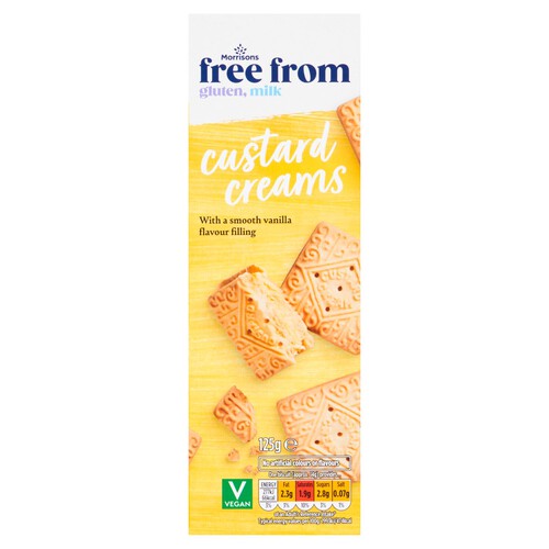 Morrisons Free From Custard Creams