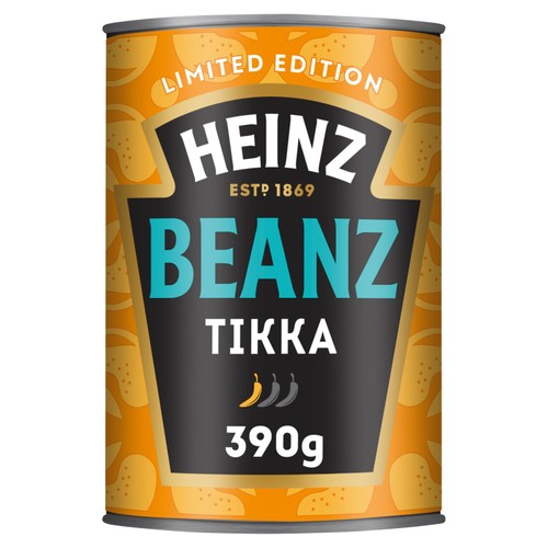 Heinz Limited Edition Tikka Baked Beans 