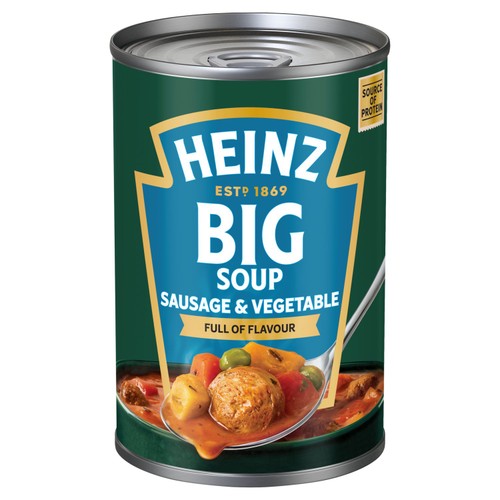 Heinz Sausage & Vegetable Chunky Big Soup