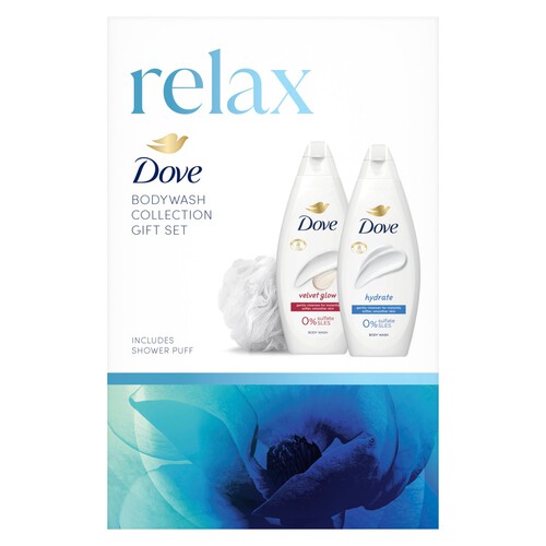 Dove Relax Bodywash Collection Base Duo Gift Set