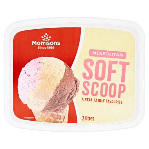 Morrisons Neapolitan Ice Cream