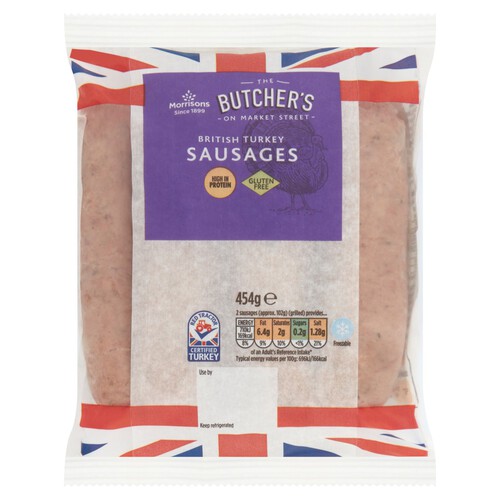 Morrisons British Turkey Sausages