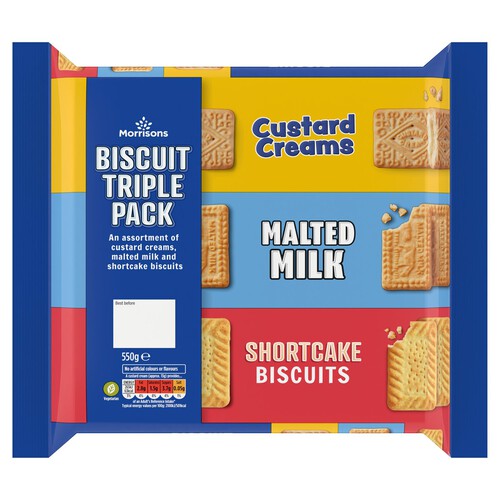 Morrisons Biscuit Triple Pack